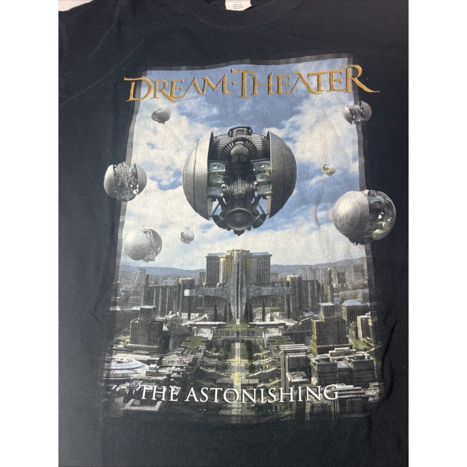 Dream Theater The Astonishing 2016 Tour Shirt Size Medium